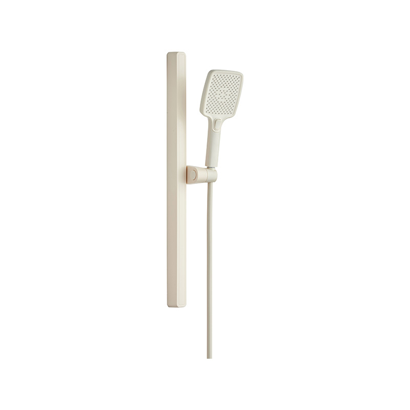 Juego de barras deslizantes cuadradas blancas mate LD-12