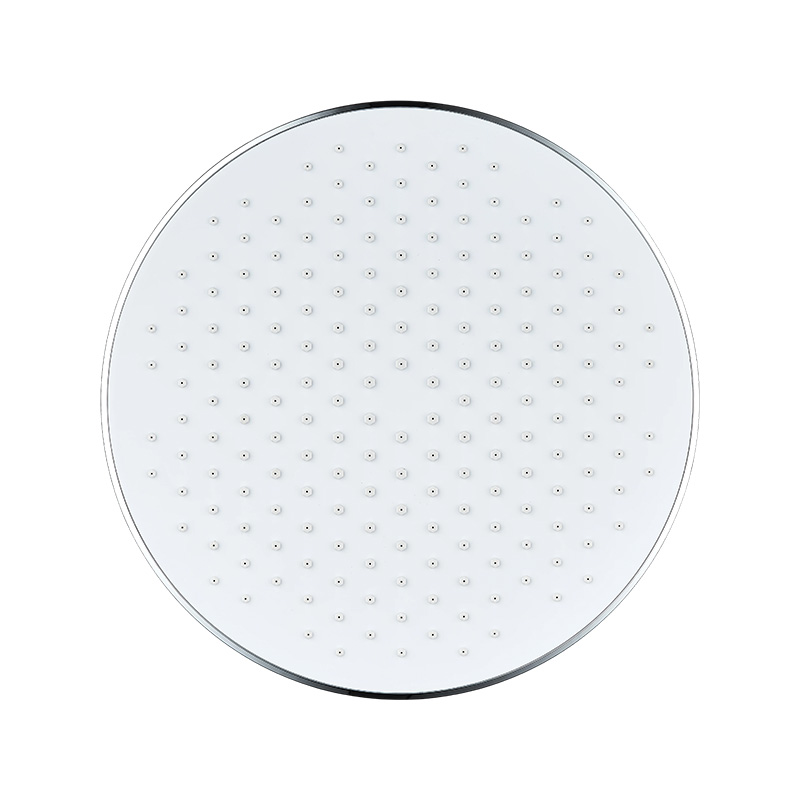 Cabezal de ducha clásico cromado con tapa redonda DS-352-1