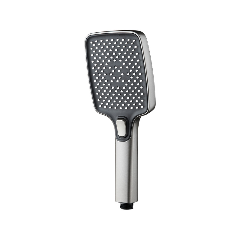 Cabezal de ducha de mano antichoque de alto rendimiento con botón pulsador LD-259-2