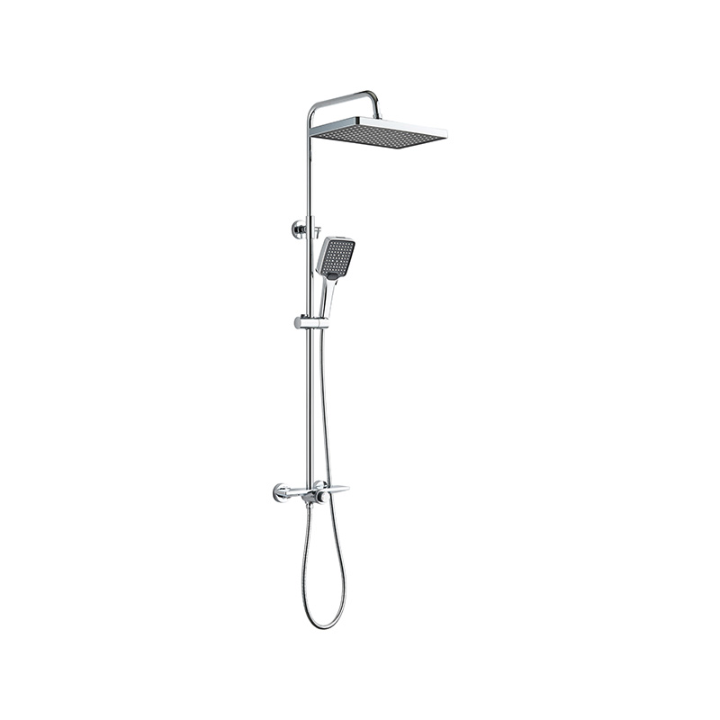 LD-09 Juego de cabezales de ducha de silicona para baño termosensible resistente a la corrosión con mezclador de ducha