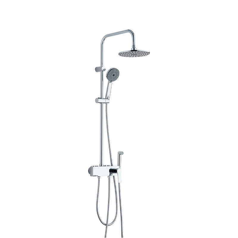 Juego de ducha desviador con botón pulsador TM-1141