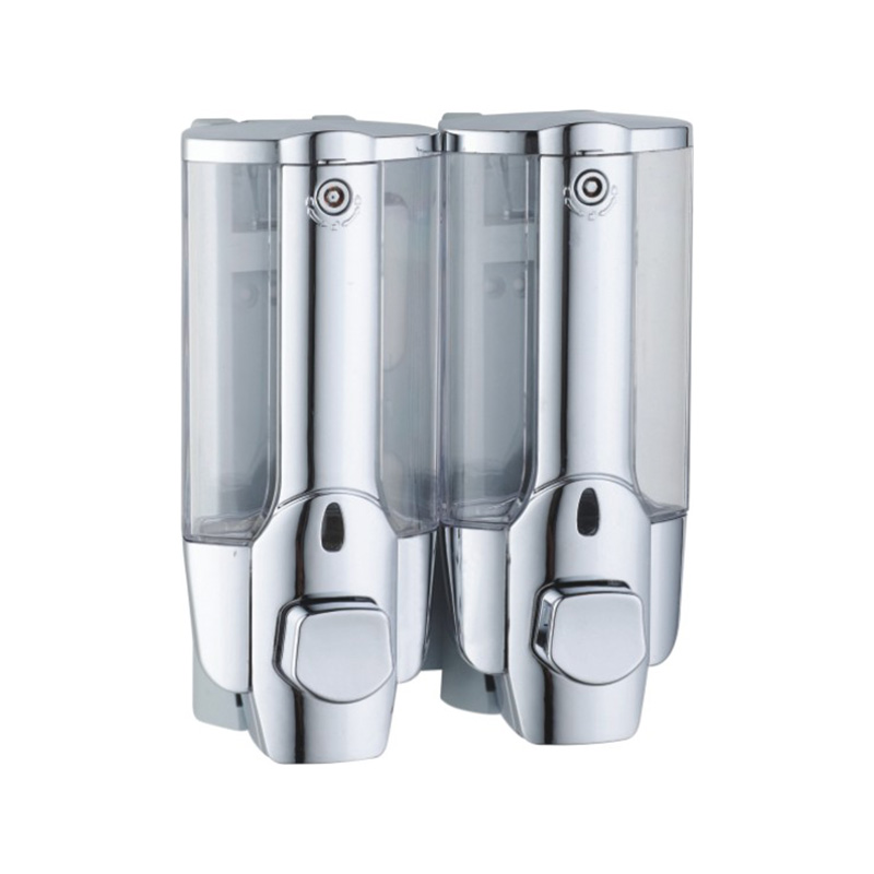 Dispensador de jabón líquido de pared de doble tubo de rápida dispensación TM-20