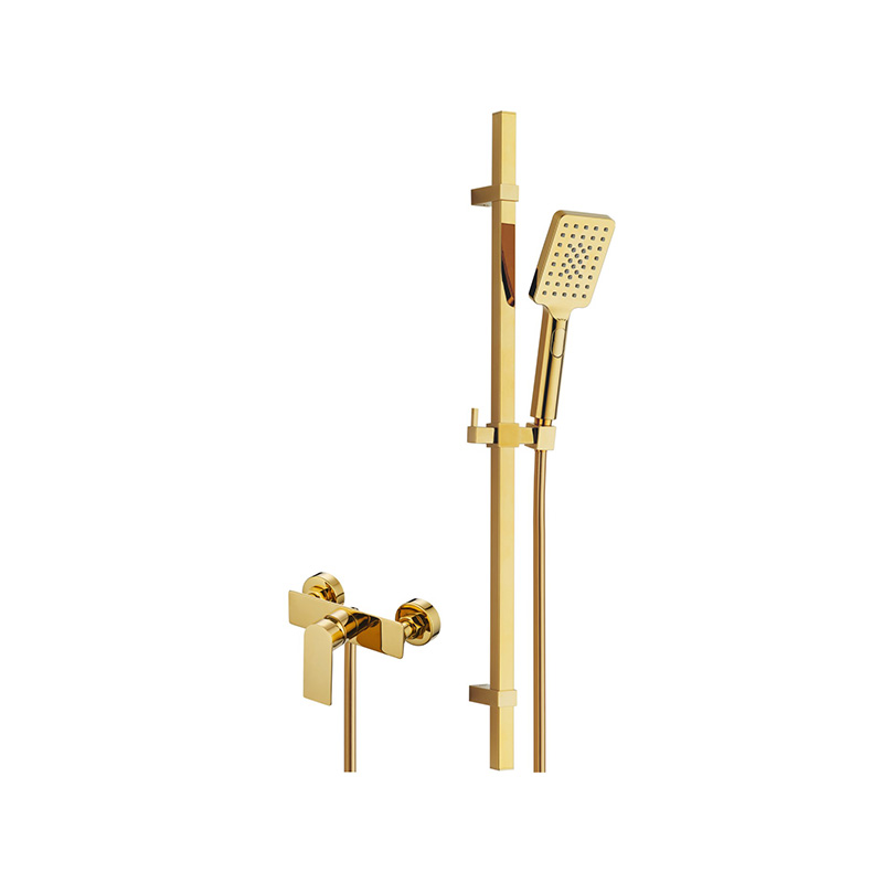 Juego de barras deslizantes doradas de pared TM-2092 de 800 mm