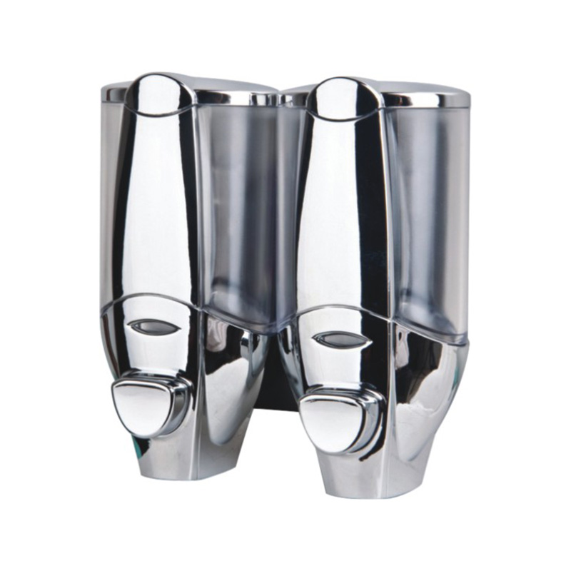 Dispensador de jabón líquido de pared de doble tubo de distribución suave TM-21
