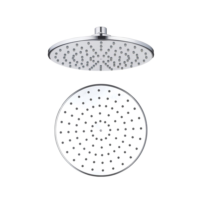 Cabezal de ducha superior galvanizado de doble cara TM-3404 de 8 pulgadas