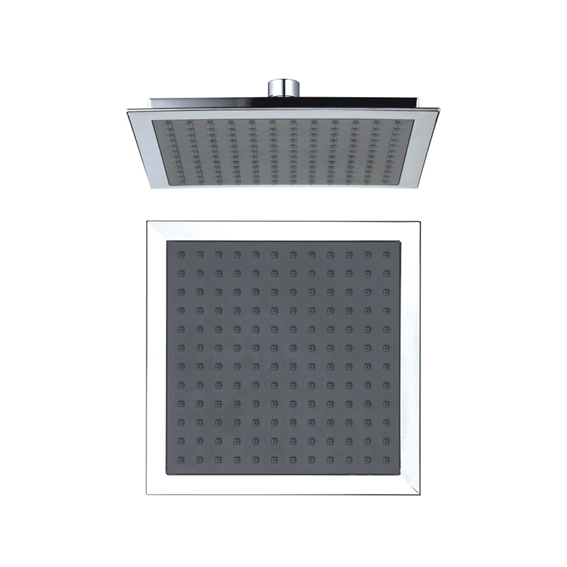 Cabezal de ducha con tapa cuadrada y flujo uniforme TM-3513 de 207*207 mm